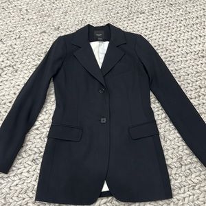SMYTHE - fitted blazer , mid thigh length . Lovely flattering fit!